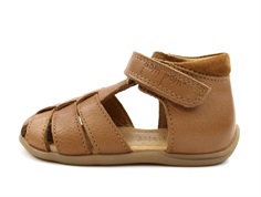 Pom Pom camel sandal with Velcro